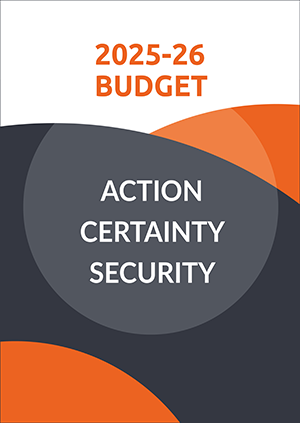 Budget 2025-26 with tagline
